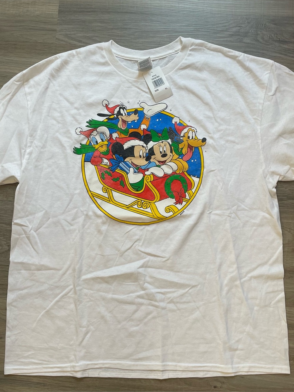 Disney Christmas Tshirt Size XL NWT